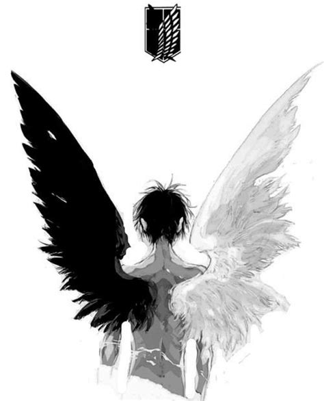 Image Art Black And White Sad Anime Manga Boy Monochrome Guy Cry Angel Anime Amino