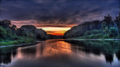 Hdr River Wallpapers Hd Desktop And Mobile Backgrounds