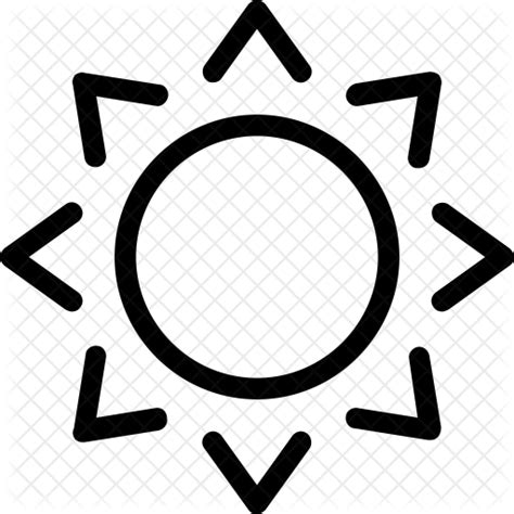 Sun Rays Icon 108224 Free Icons Library