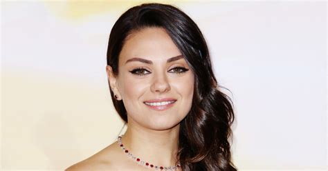 Mila Kunis No Makeup Glamour Magazine Cover