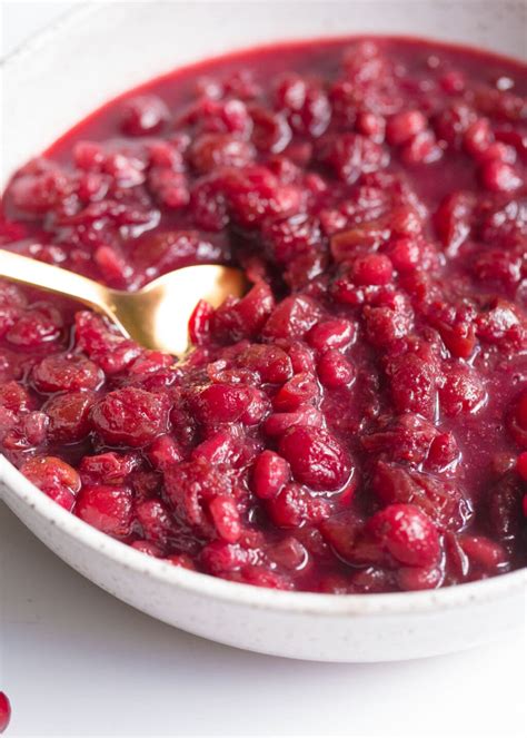 Slow Cooker Cranberry And Pomegranate Sauce Wholesomelicious