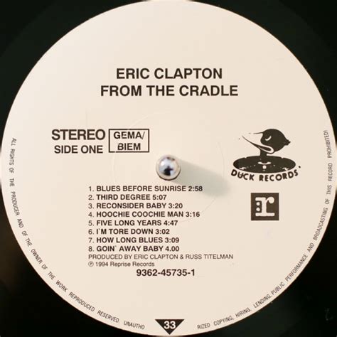eric clapton from the cradle eric clapton