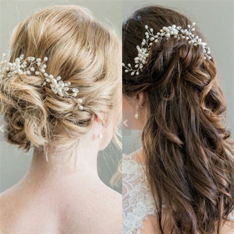Fashion Bridal Hair Accessories Pearl Flower Hair Pin