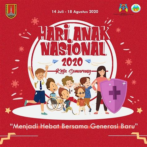 Hari anak nasional 2021 diperingati tiap 23 juli. Peringatan Hari Anak Nasional Kota Semarang 2020 Berbeda ...