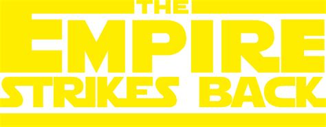 The empire strikes back have surfaced on line. Star Wars - International Logo Collection - Original Trilogy