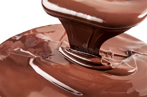 Melted Chocolate Stock Photo Image Of Flowing Chocolate 84951342