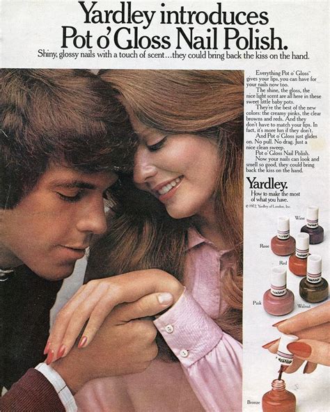 1970s Pop Culture And Lifestyle On Instagram 70s Ads For Yardley Makeup