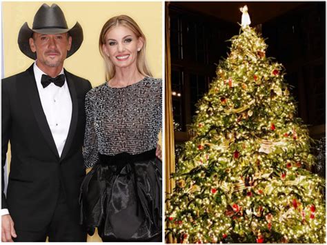 Country Stars Show Off Their Festive Christmas Trees