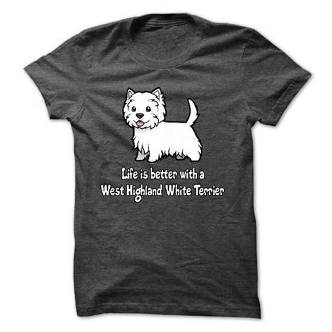 West Highland White Terrier K01 T Shirts T Shirts Hoodies Click