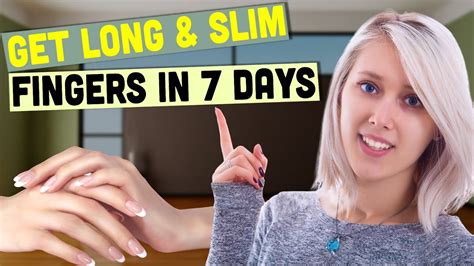 Simple Exercises To Get Long Fingers How To Lose Finger Fat Finger