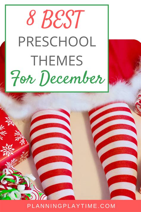 December Preschool Themes Planning Playtime