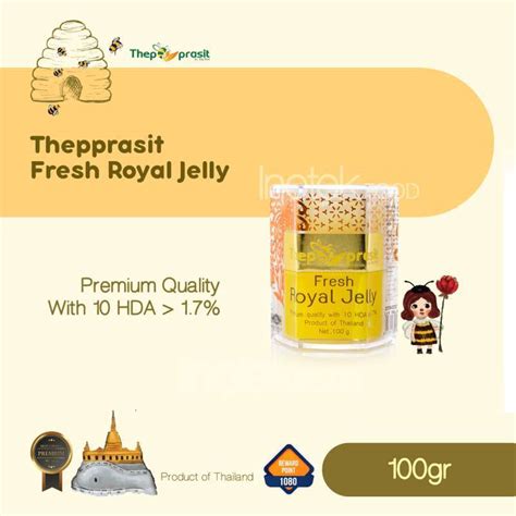 Jual Thepprasit Fresh Royal Jelly Thailand 100 G Di Seller Inotekfood