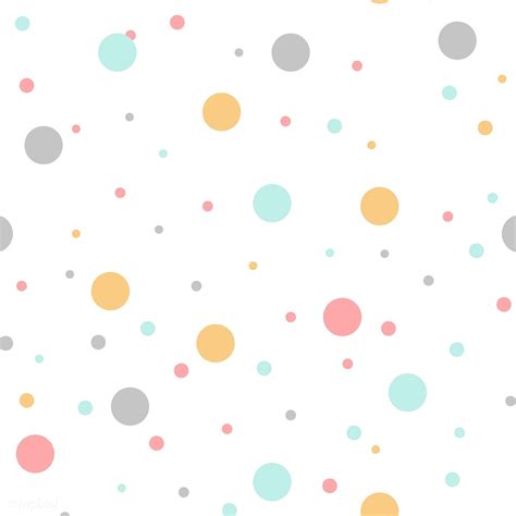 Colorful Polka Dots Design Vector Free Image By Rawpixel Com Kappy