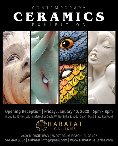 Contemporary Ceramics Group Exhibition Habatat Galleries