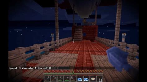 Minecraft Sky Pirates Zeppelin Mod Youtube