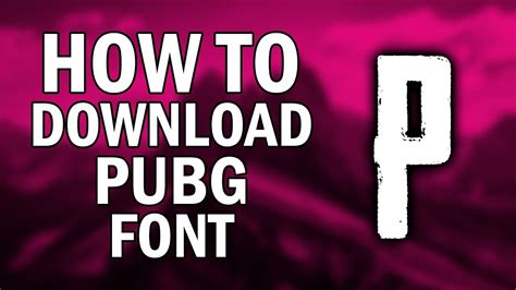 How To Get Pubg Font 2019 How To Download Pubg Font For Free 2019