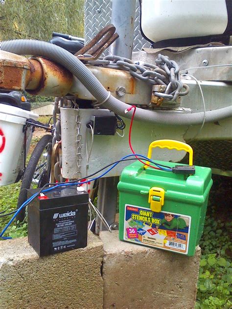 This is their trailer breakaway kit battery charger. Building a Home-made Solar Powered Travel Trailer From the ...