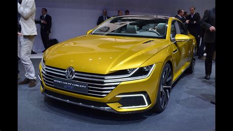 Vw Sport Coupe Gte Concept 2015 Geneva Motor Show Youtube