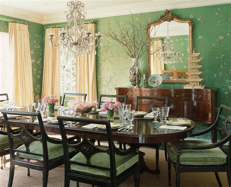 10 Fresh Green Dining Room Interior Design Ideas Interior Idea