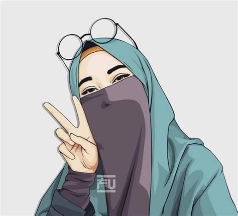 41 Download Gambar Animasi Kartun Muslim