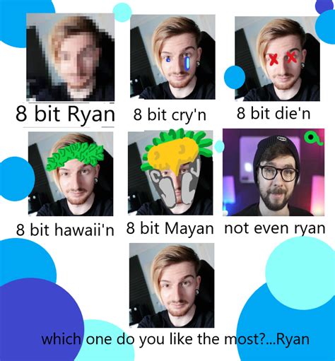 Yes I Found Em All Forms Of Ryan Rthe8bitryanreddit