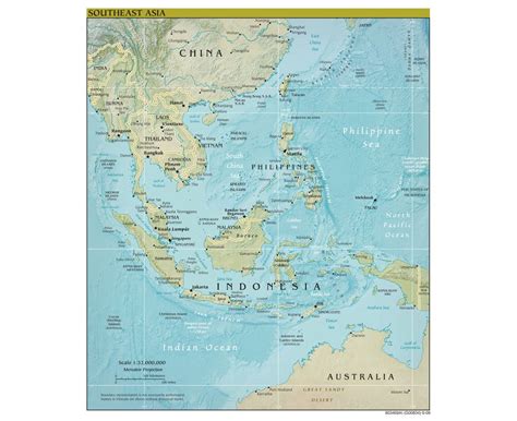 Maps Of Southeast Asia Collection Of Maps Of Southeast Asia Asia