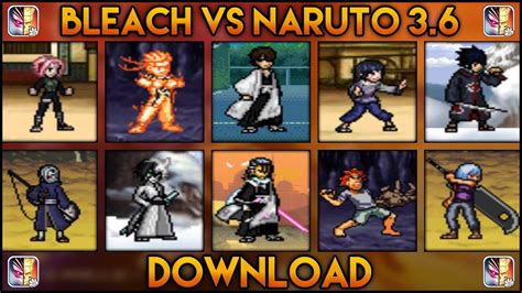 Bleach Vs Naruto 36 New Characters And Assists Pc And Android