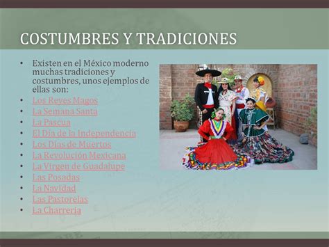 Usos Y Costumbres De Mexico Ejemplos Nuevo Ejemplo