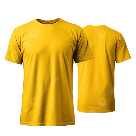 Yellow Men S Classic T Shirt Front And Back Apparel Branding Clothes