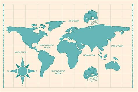 Flat Blue Infographic World Map Collection 6989143 Vector Art At Vecteezy
