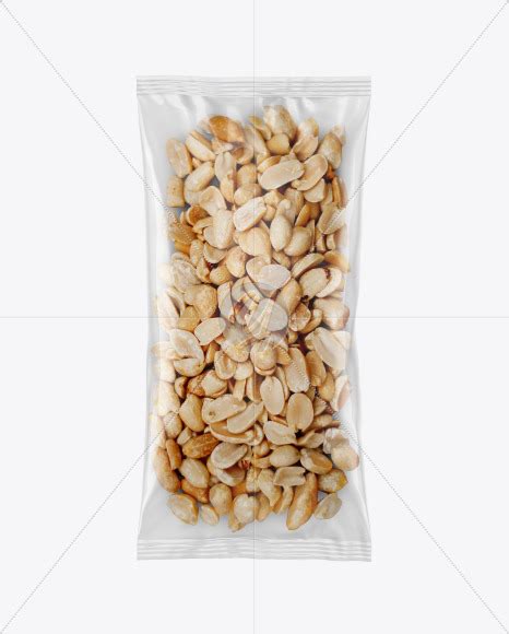 25158, 4000x4000, glossy, pouch, zipseal, child, resistant, nitroflare, download added: Glossy Transparent Stand Up Pouch Almond Nuts Mockup Front ...