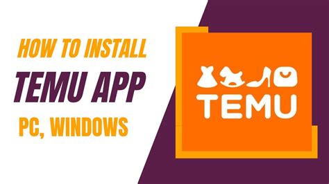 How To Use And Install Temu Apps For Pc Windows 111087 2024 Youtube