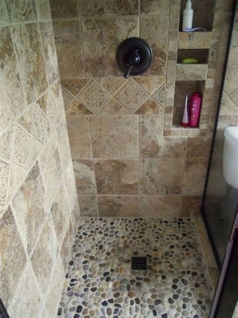 Bring a little nature into your bathroom, and it'll be your favorite oasis in the house. 30+ Smart Bathroom Shower Rock Floor Tile Design Ideas ...