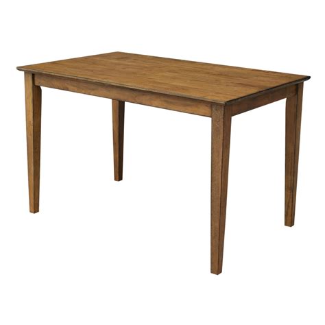 30 X 48 Solid Wood Dining Table In Pecan