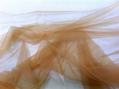 Skin Colour Stretch Net Illusion Fabric Tulle Mesh Nude Way Stretch