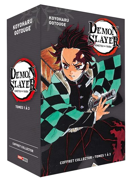 Demon Slayer 1 édition Coffret Panini Manga Manga Sanctuary