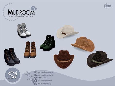 The Sims Resource Mudroom Hat 2 Cowgirl