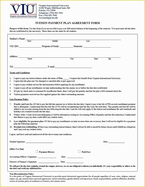 Free Contract Templates Of Payment Agreement 40 Templates And Contracts