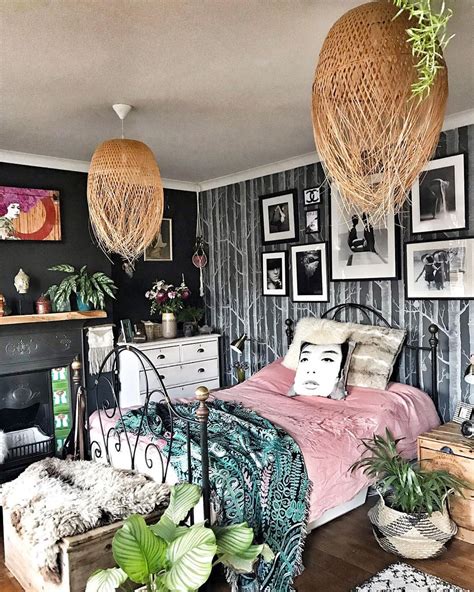 Boho Eclectic Gallery Walls • Home Tour • Little Gold Pixel