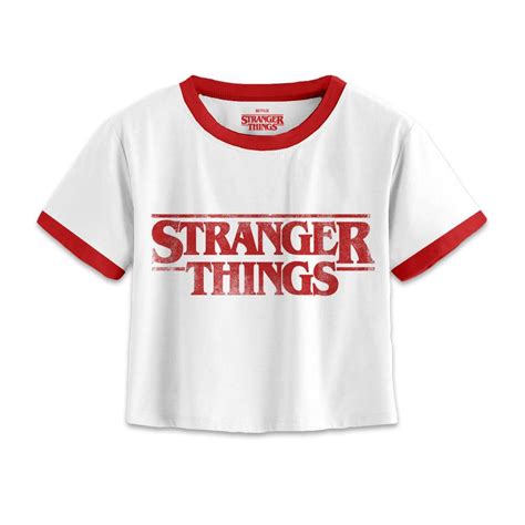 Camiseta Distressed Logo Stranger Things Talla Xl Comprar En