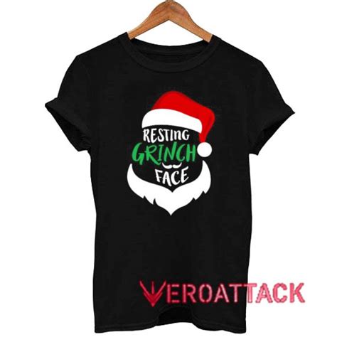 Funny Grinch Face Christmas T Shirt