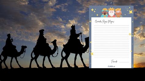 Carta De Reyes Magos Para Adultos Formatos De Cartas Para Este 6 De Enero