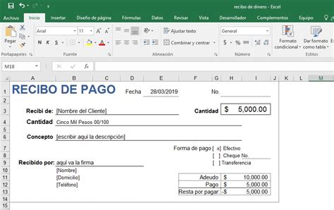 Plantilla De Recibos En Excel En 2020 Recibo Formato De Recibo Images