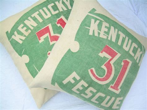 18 Inch Grain Sack Pillow | Etsy | Grain sack pillows, Vintage grain sack, Grain sack