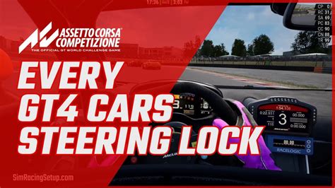 Assetto Corsa Competizione Gt Steering Lock Settings Youtube