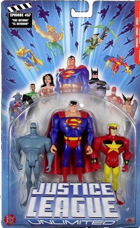 Justice League Unlimited Series 2 Superman Starman Amazo Action Figure