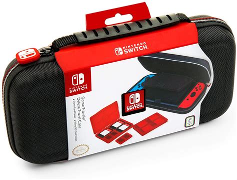 Nintendo Switch Carrying Case - Protective Deluxe Travel Case - Black ...
