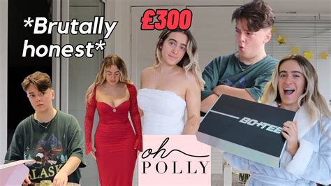 Girlfriend Rates 300 Oh Polly Dress Haul Millie Mclay Bluenbroke