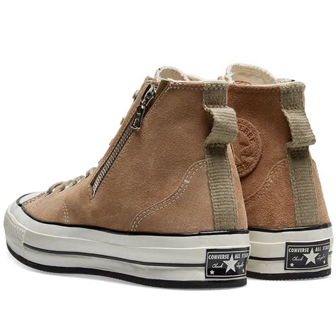 Converse Chuck Taylor 1970s Riri Zip Sand Suede End