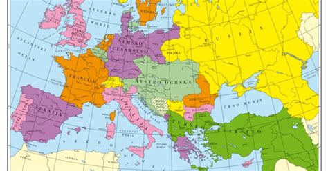 Geografska Karta Evrope Sa Drzavama Auto Karta Zapadne Evrope My Xxx